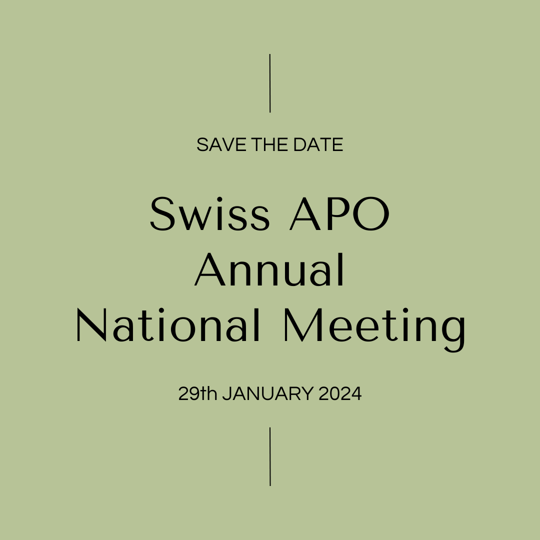 Swiss APO Annual National Meeting