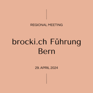 brocki.ch Führung Bern