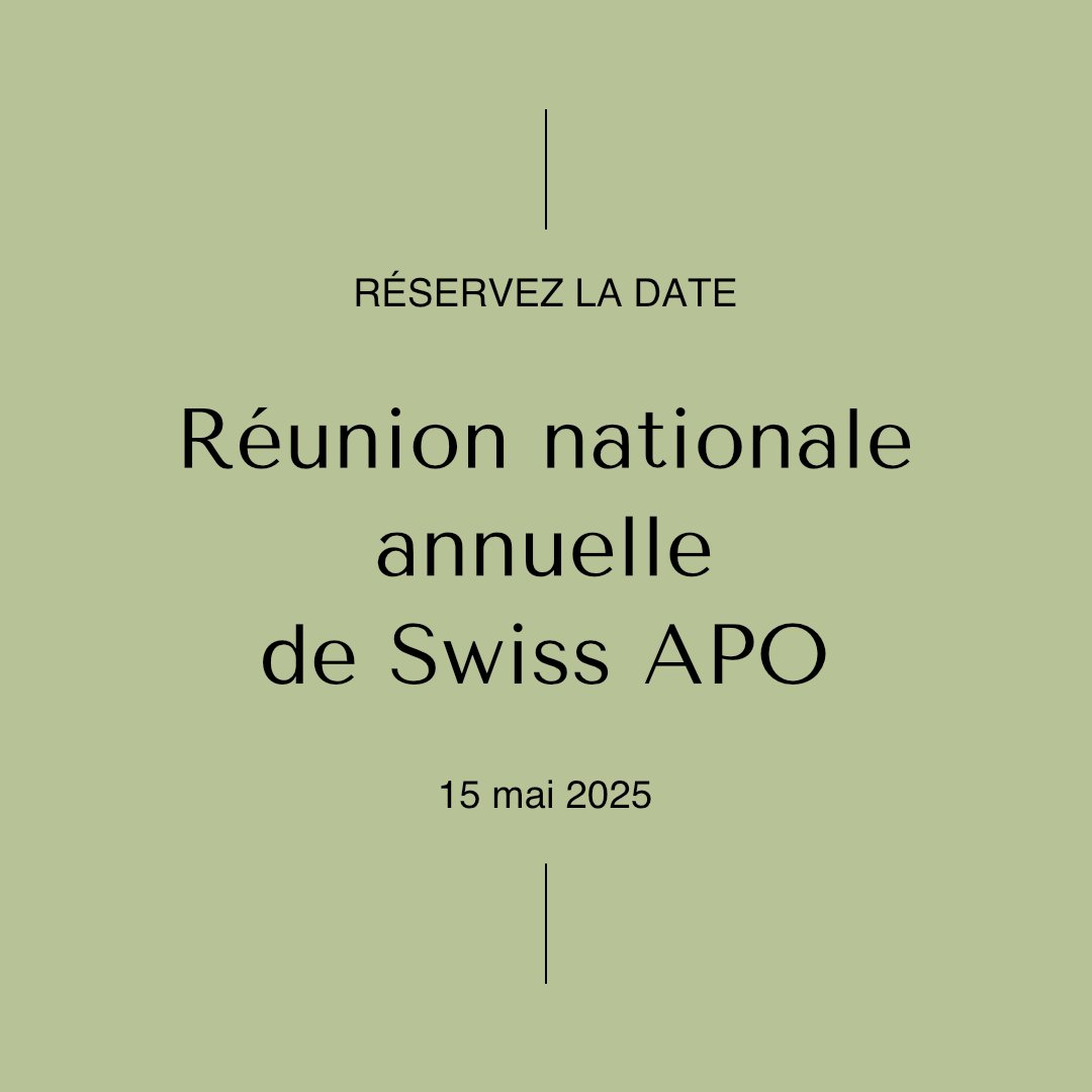 réunion nationale annuelle 2025