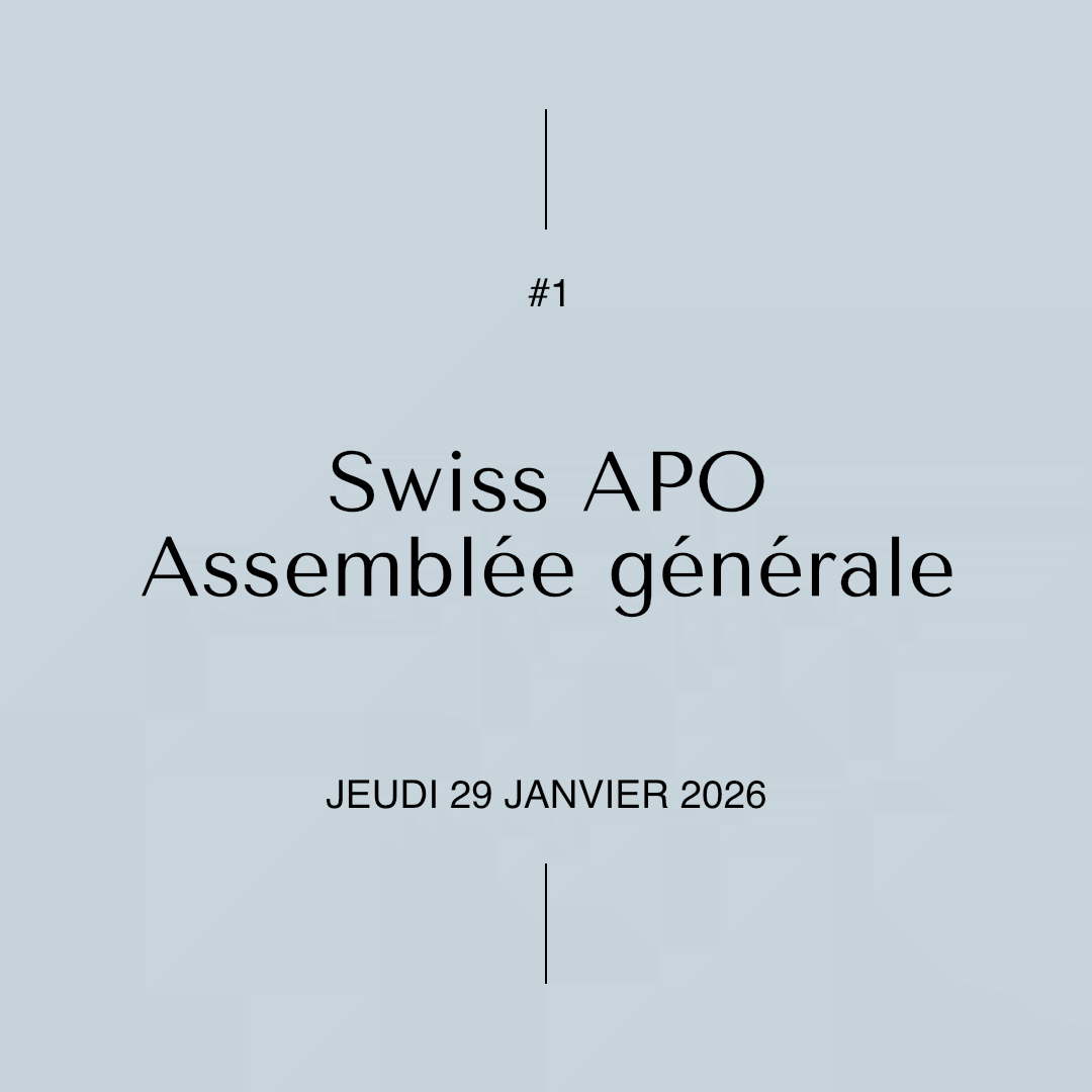 Swiss APO Assemblée générale 2026