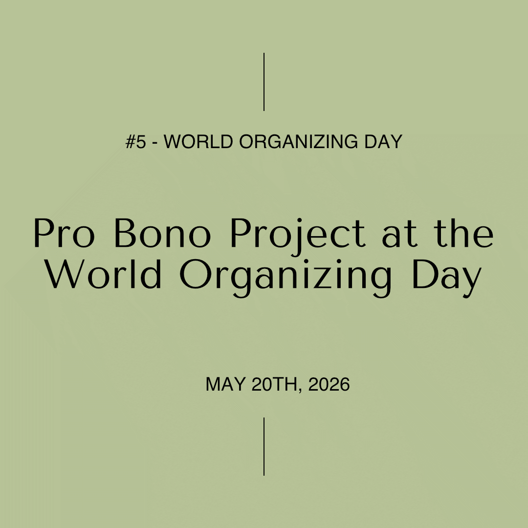 Pro Bono Project at the World Organizing Day